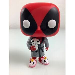Funko pop Marvel Bedtime Deadpool bobblehead 327 vinyl figure EUC
